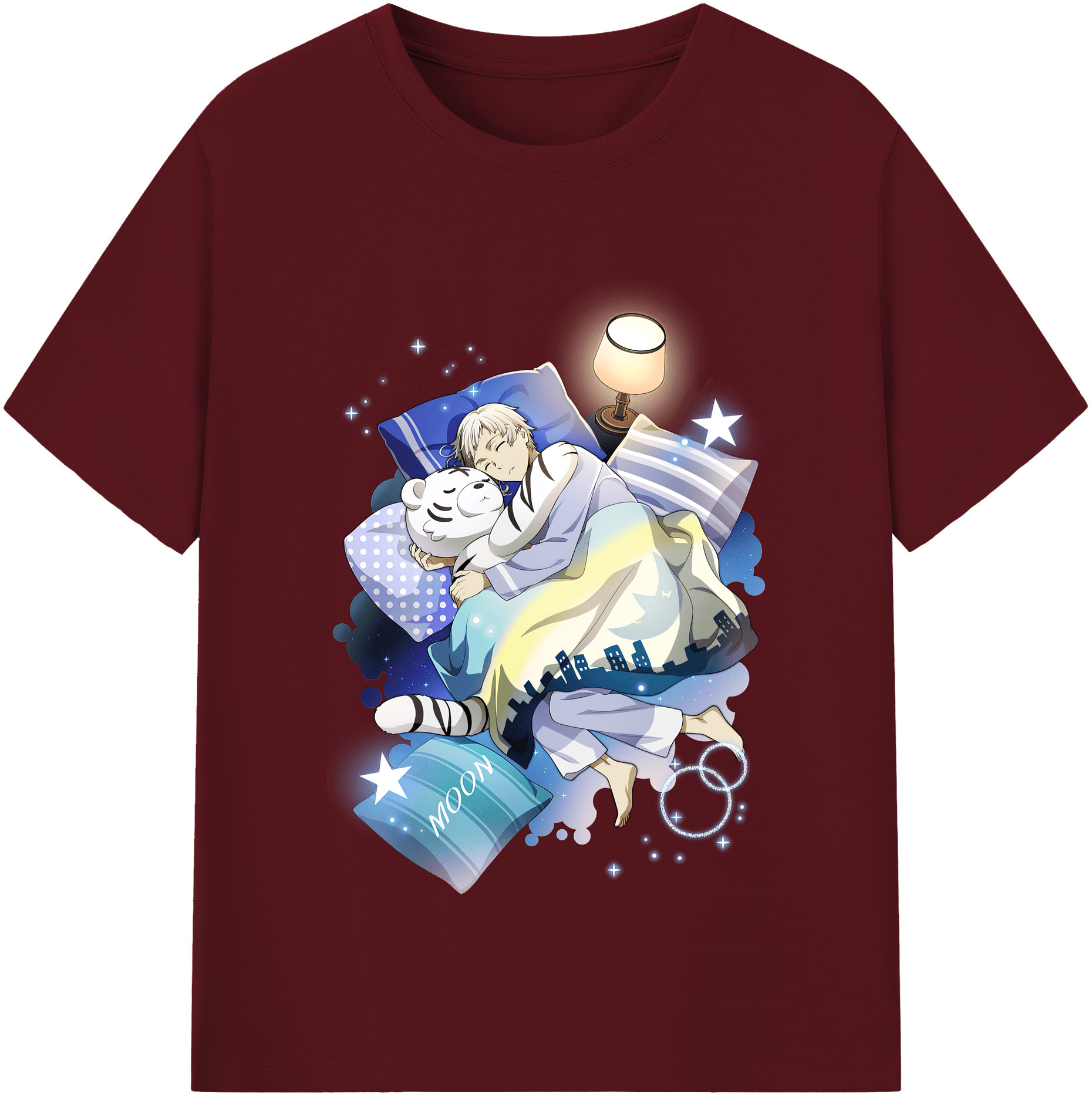 （画像用） 文豪ストレイドッグス Bungo Stray Dogs 綿100％半袖Tシャツ（フロントプリント）